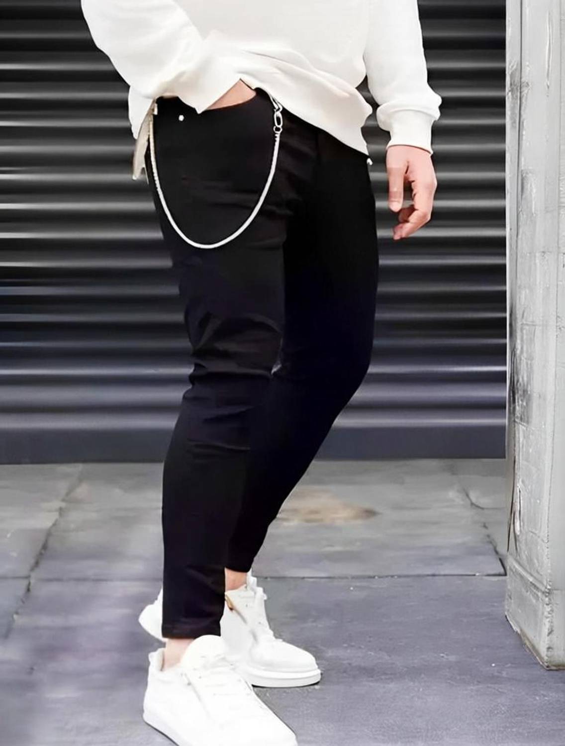 CAMFITS Slim Men Black Jeans