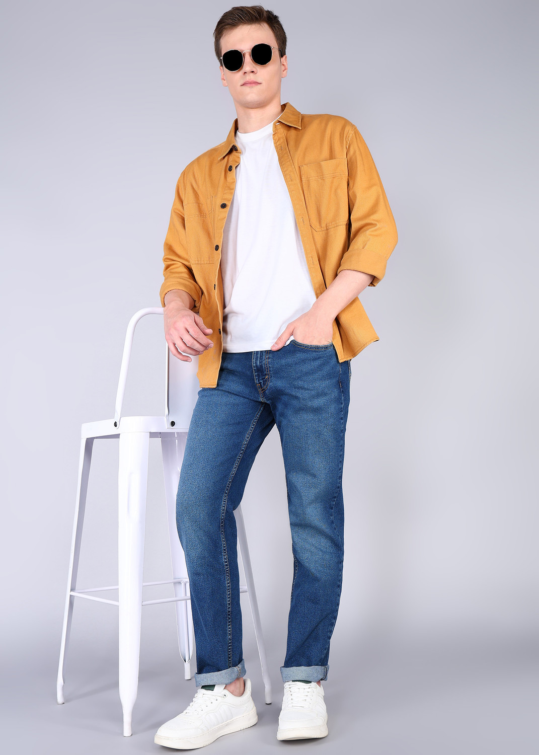 Image of LEVI'S Slim Men Dark Blue Jeans