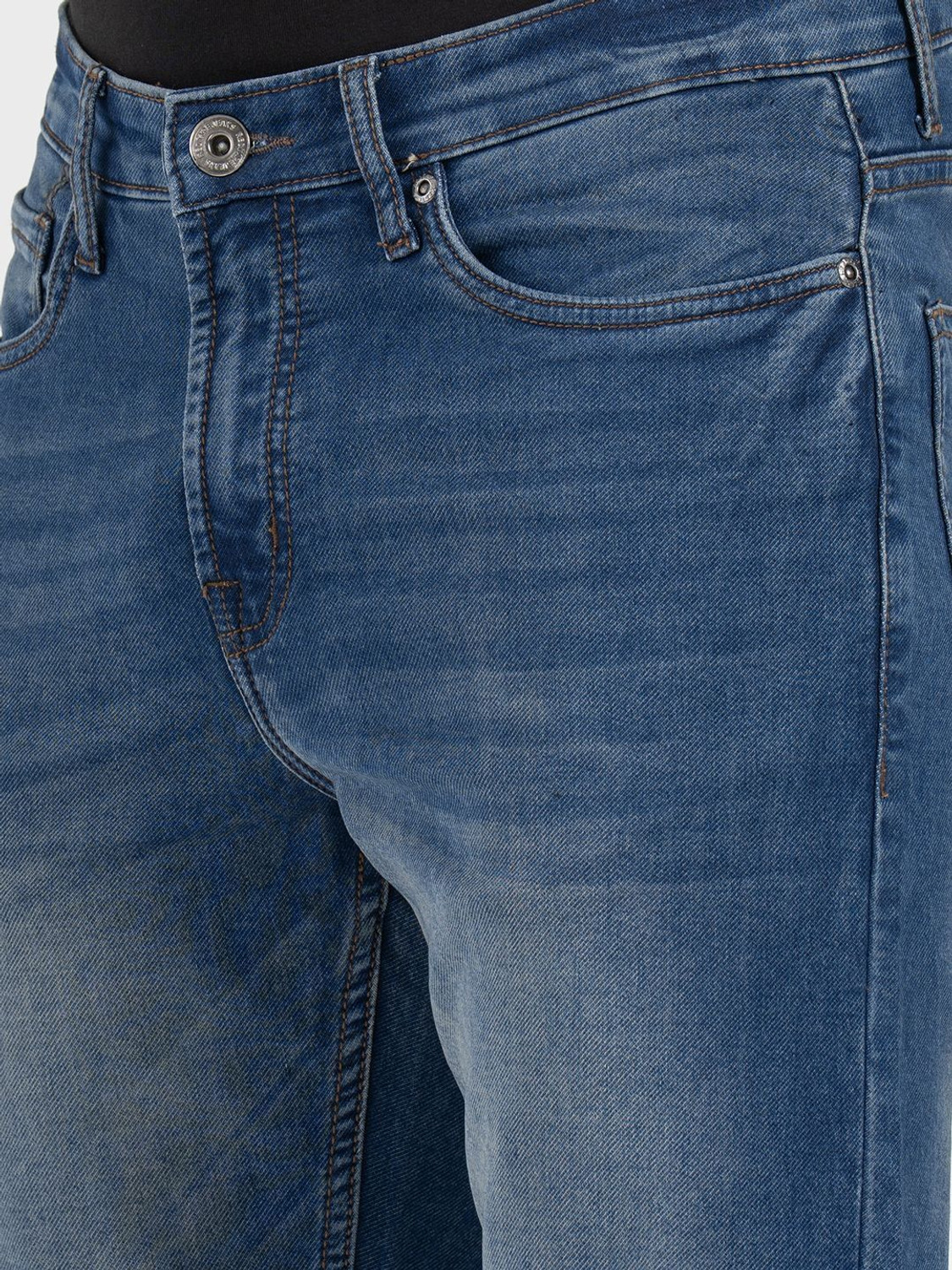 Image of RED TAPE Skinny Men Blue Jeans