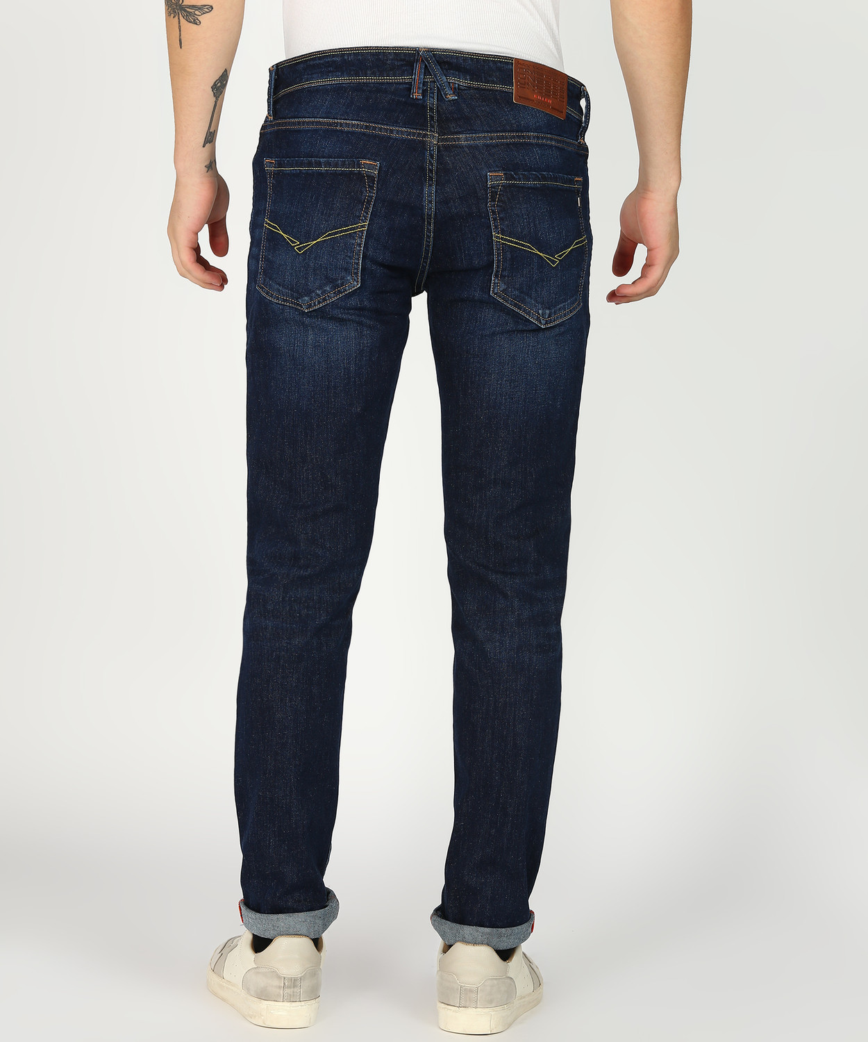 Image of KILLER Slim Men Dark Blue Jeans