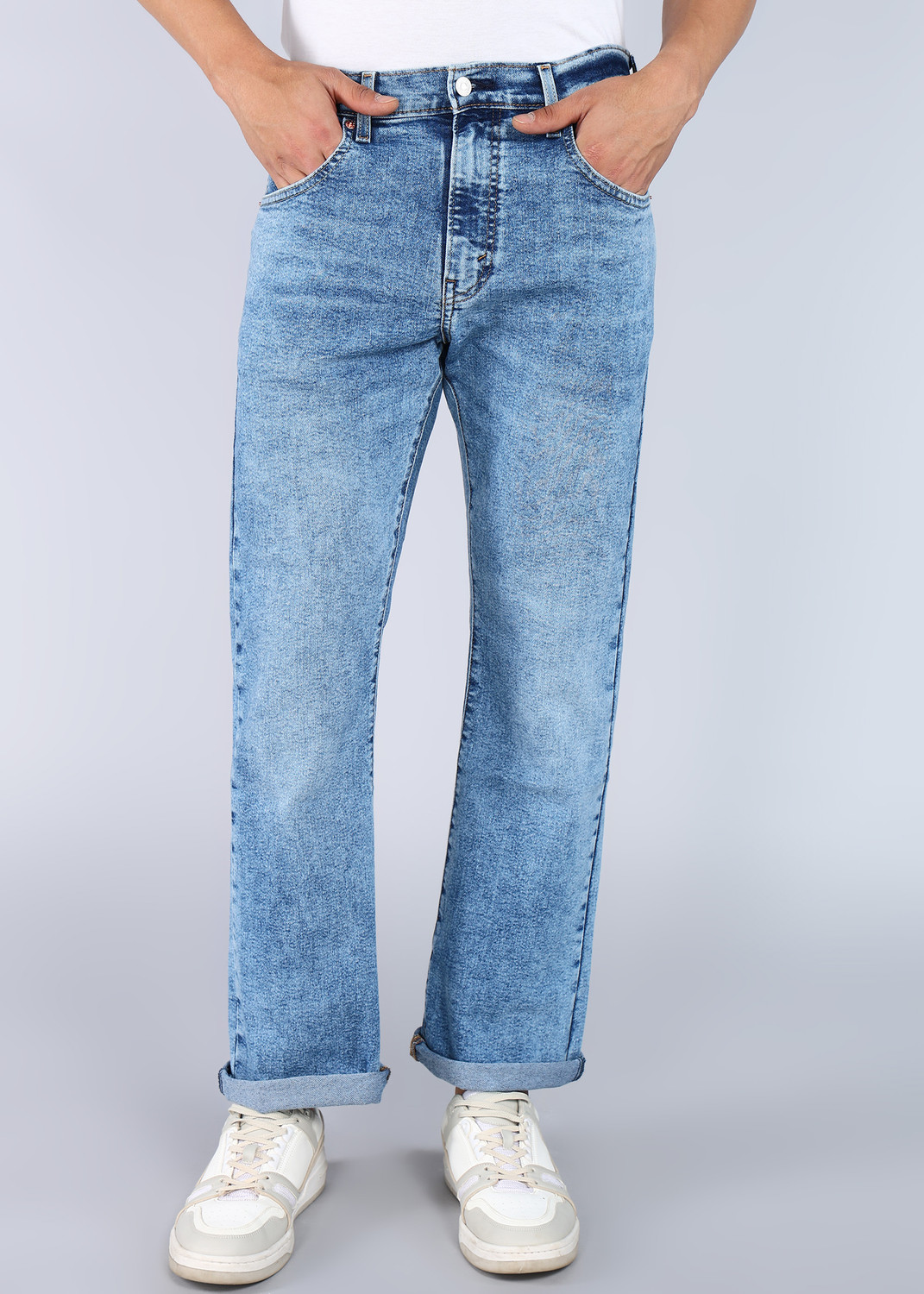 Image of LEVI'S Boot-Leg Men Light Blue Jeans