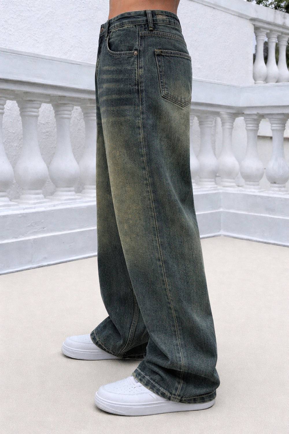 NX DENIMS Straight Fit Blue Jeans - Image 3