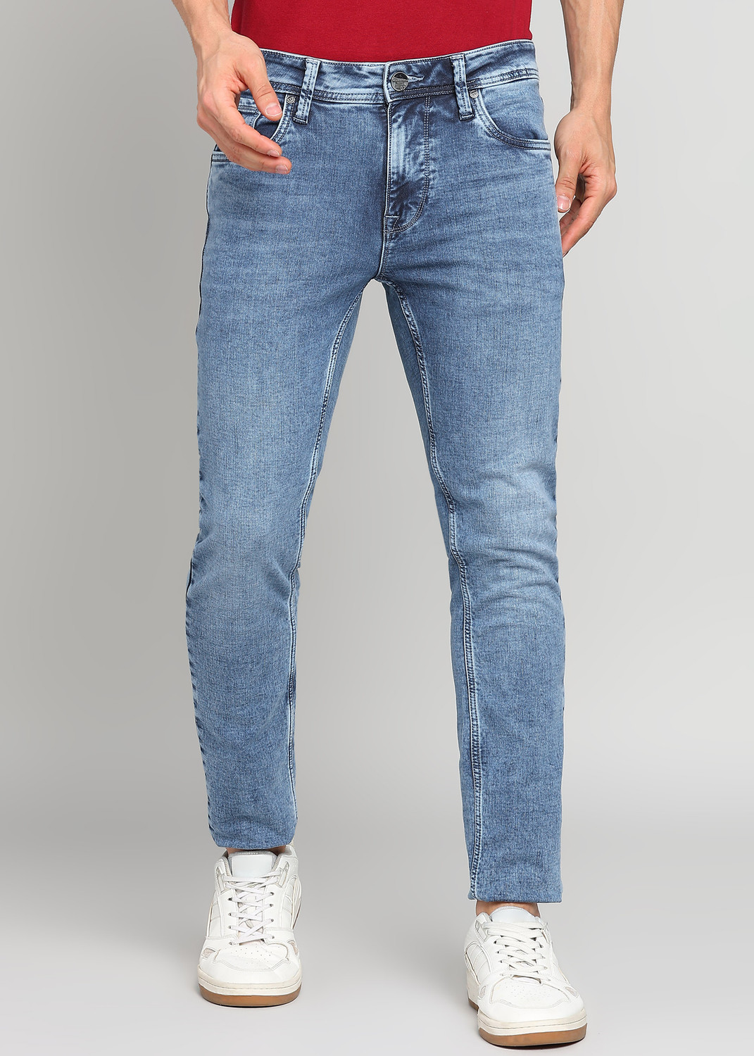 Image of INTEGRITI Skinny Men Blue Jeans