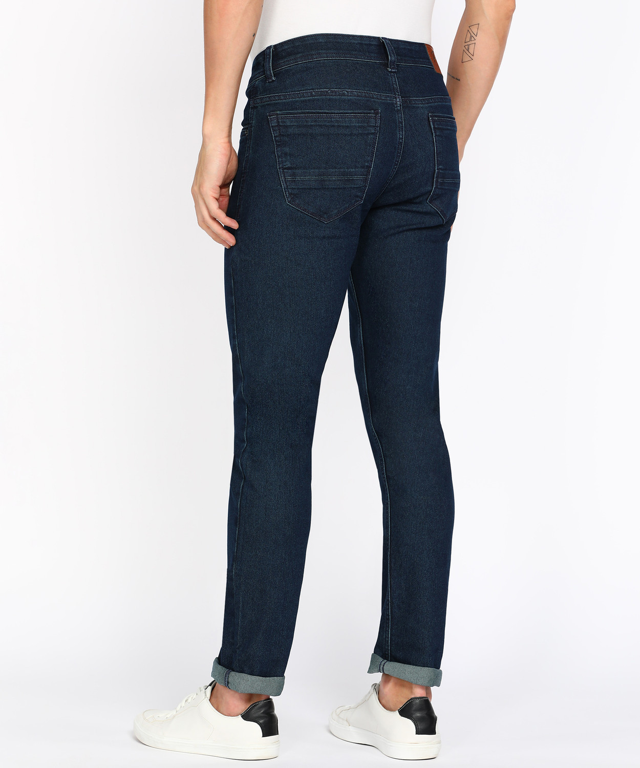 Image of PETER ENGLAND Slim Men Dark Blue Jeans