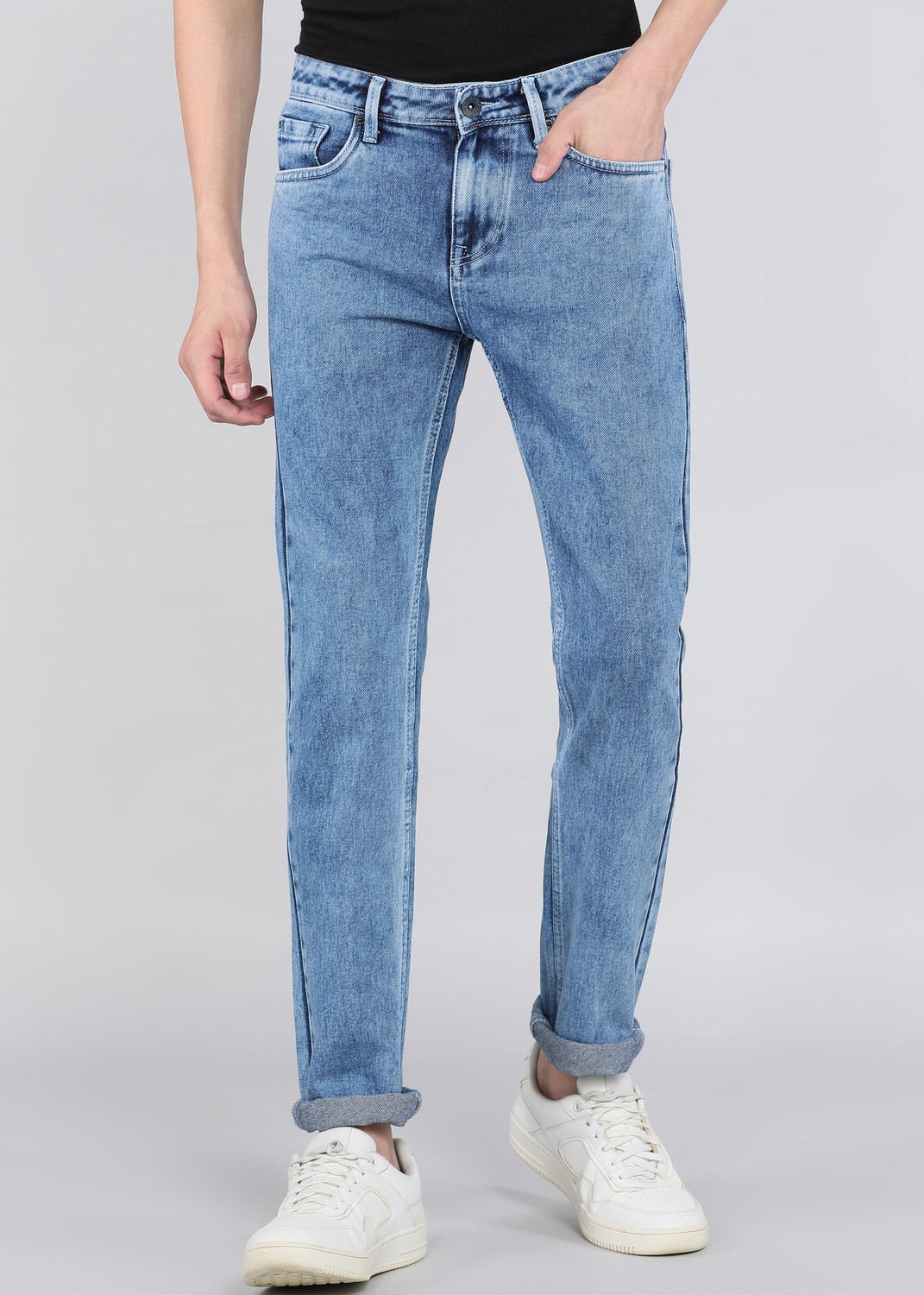 Image of INTEGRITI Slim Men Blue Jeans