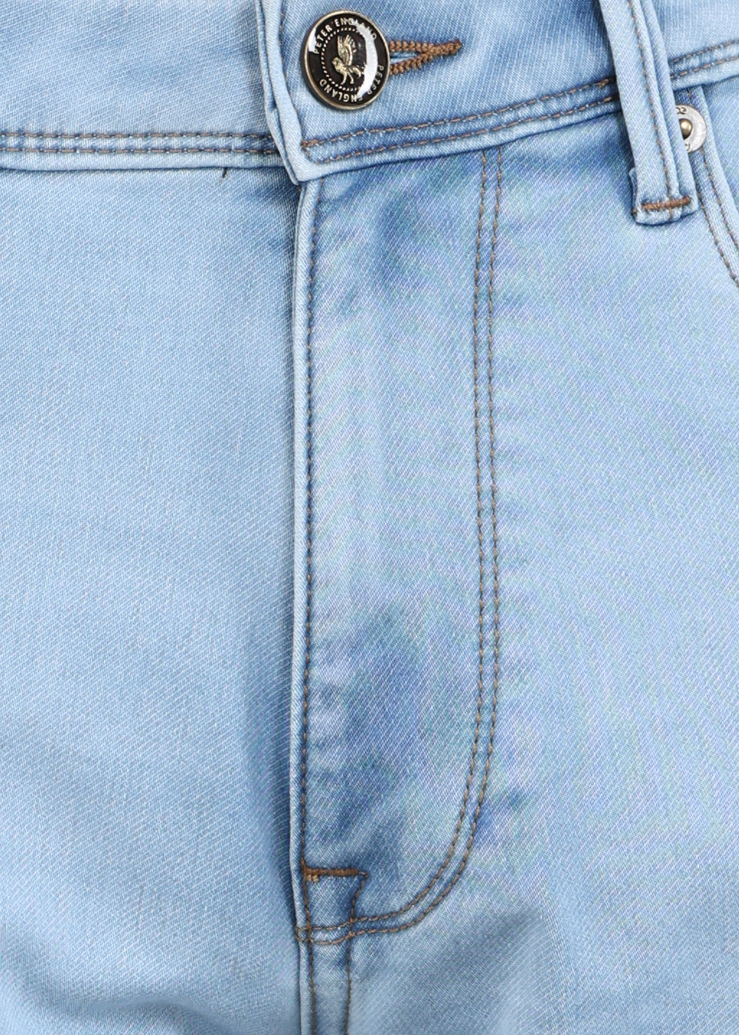 Image of PETER ENGLAND Slim Men Light Blue Jeans