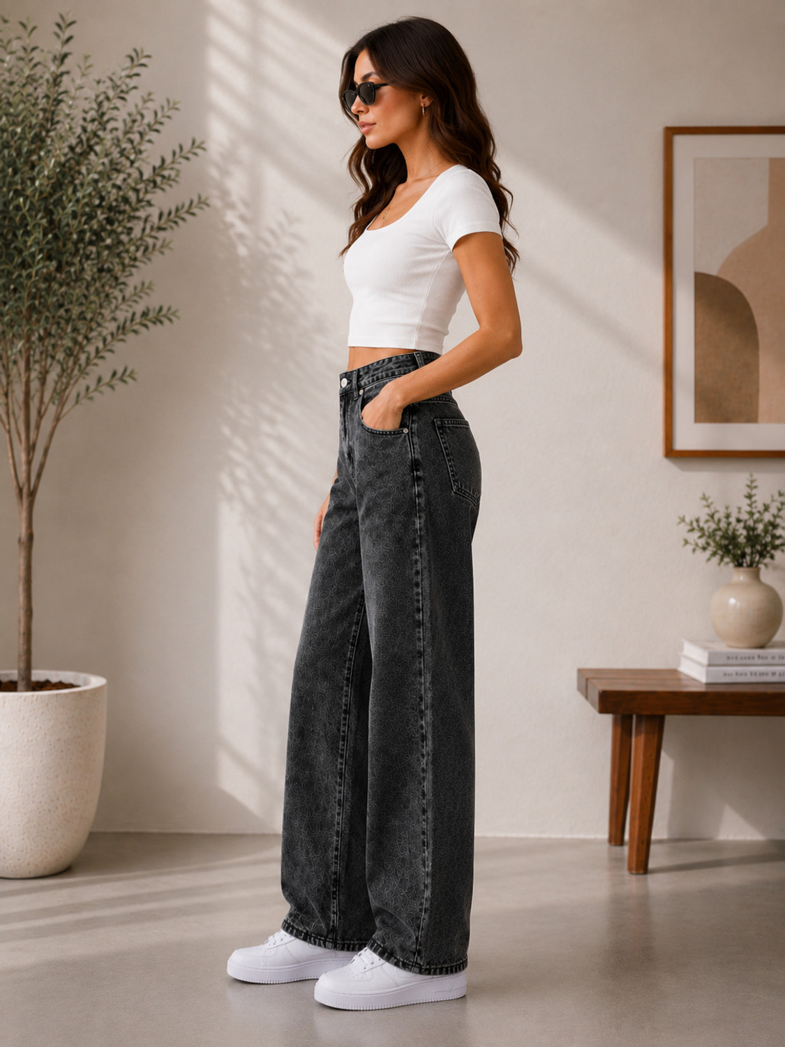 Image of KOTTY Regular Women Black Jeans