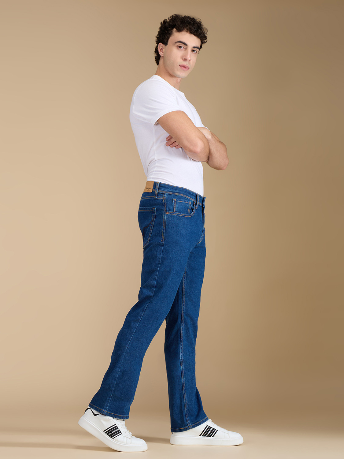 Image of Pepe Jeans Boot-Leg Men Dark Blue Jeans