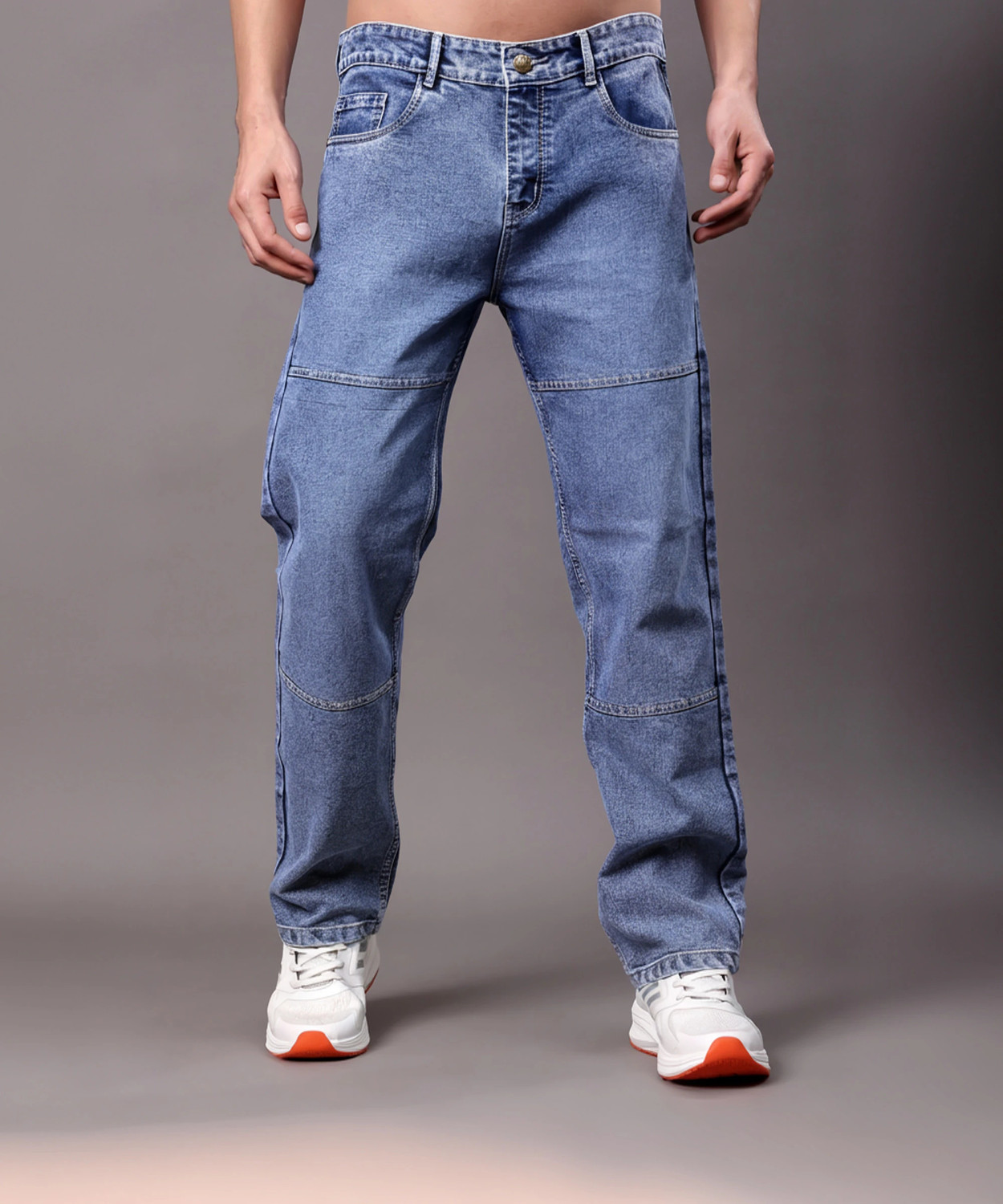 Image of ZAYSH Regular Men Blue Jeans