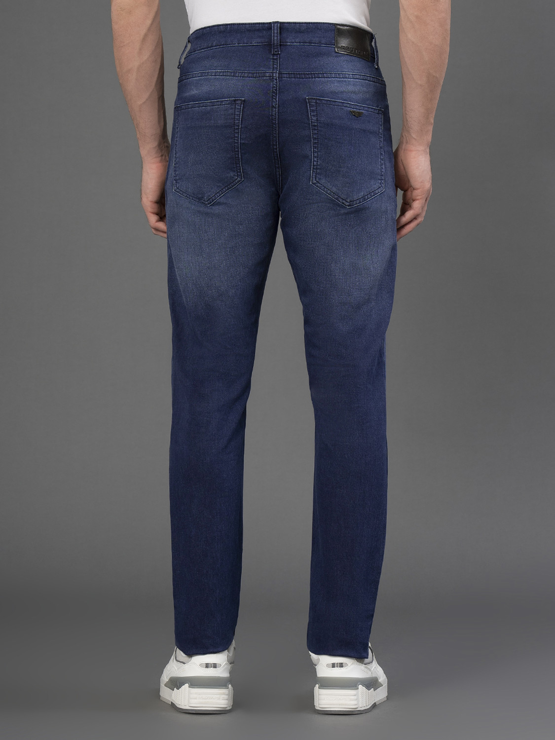 Image of RED TAPE Skinny Men Blue Jeans