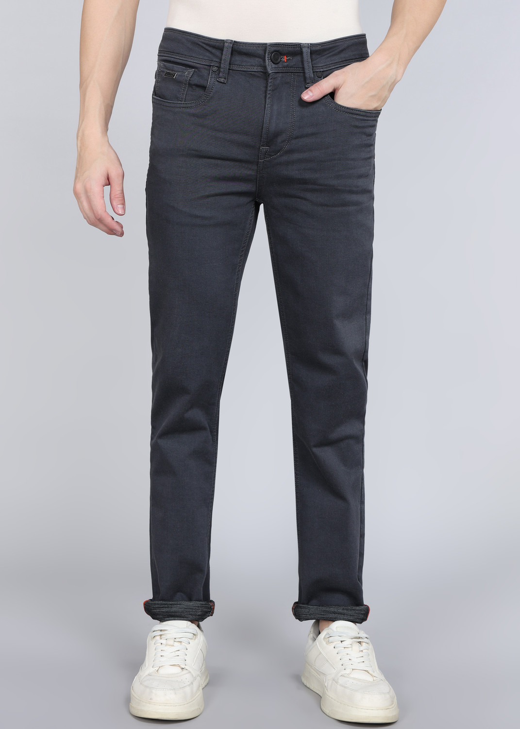 Image of KILLER Slim Men Grey Jeans