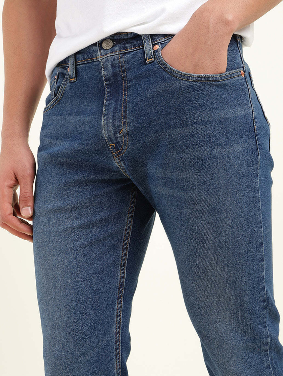 Image of LEVI'S 512 Slim Men Blue Jeans