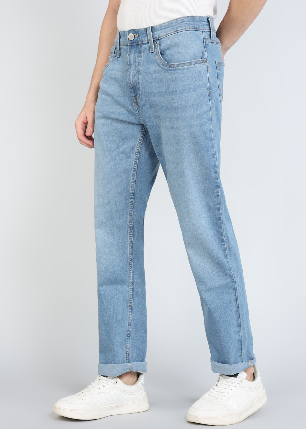 Image of U.S. Polo Assn. Denim Co. Straight Fit Men Blue Jeans
