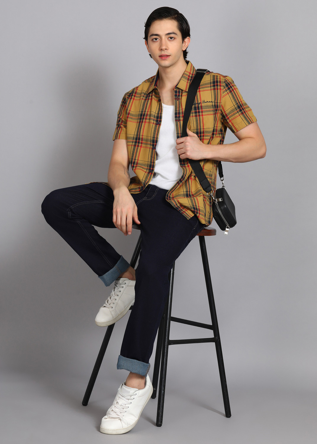 Image of FLYING MACHINE Regular Men Blue Jeans
