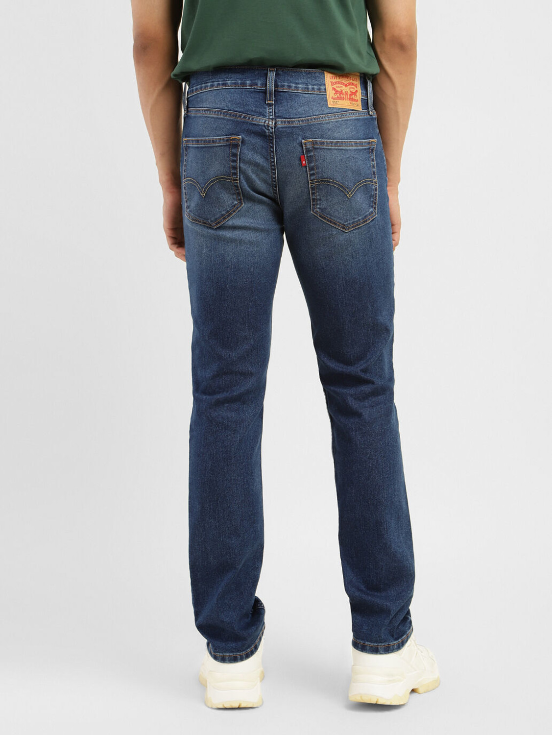Image of LEVI'S Tapered Fit Men Blue Jeans