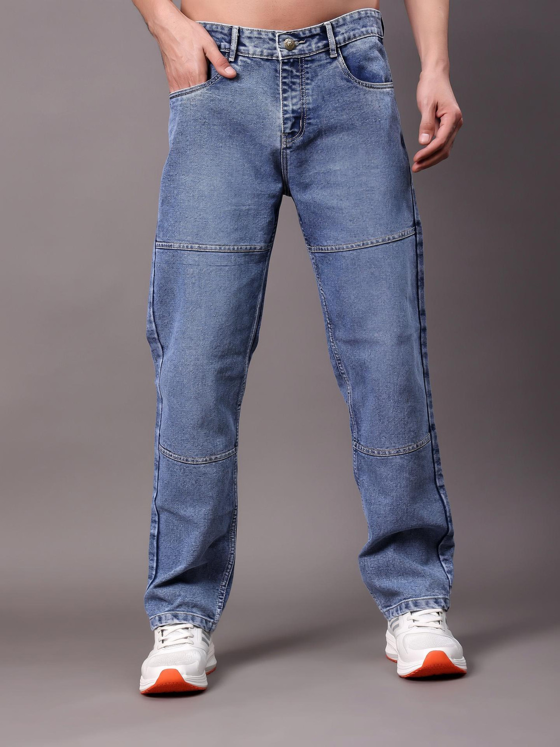 Image of ZAYSH Regular Men Blue Jeans