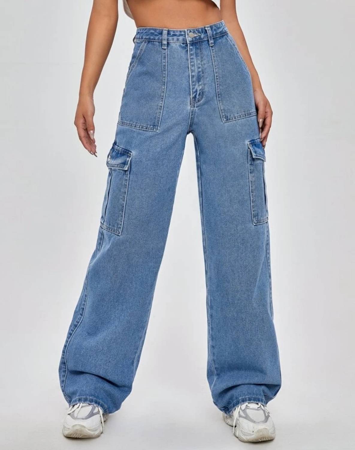 VBEAUTI Regular Women Light Blue Jeans