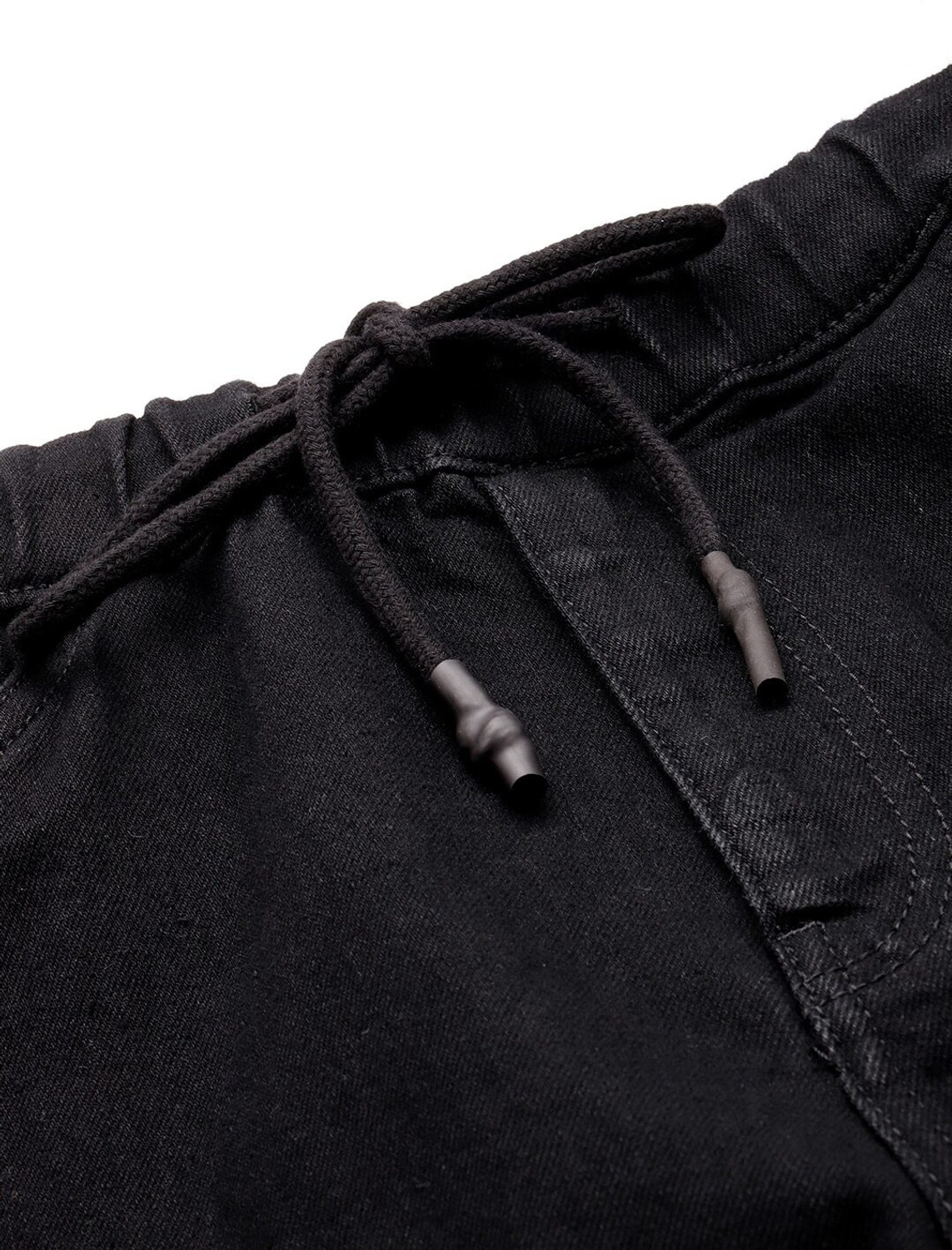 Image of The Indian Garage Co. Jogger Fit Men Black Jeans