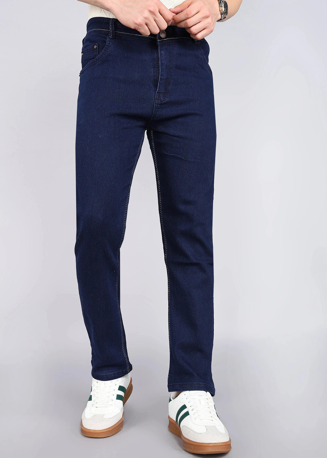 Image of RASSO Slim Men Dark Blue Jeans