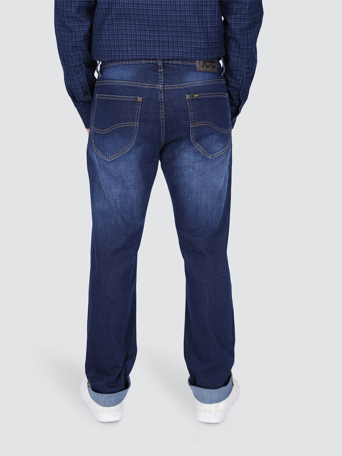Image of LEE Regular Men Blue Jeans