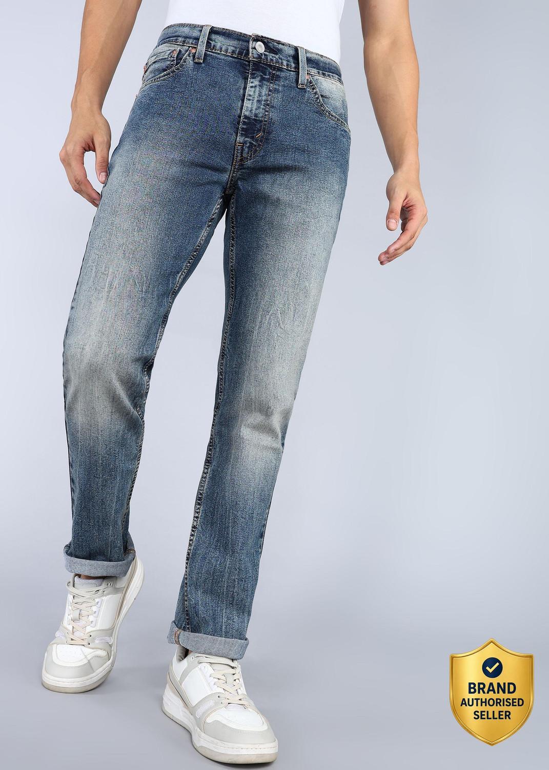 Image of LEVI'S Slim Men Blue Jeans