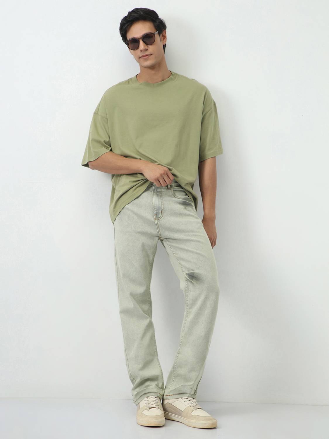 Urbano Grey Straight Fit Men Jeans - Image 4