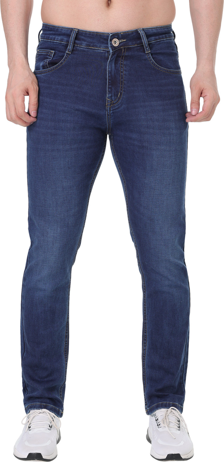 Image of SPARKY Slim Men Dark Blue Jeans