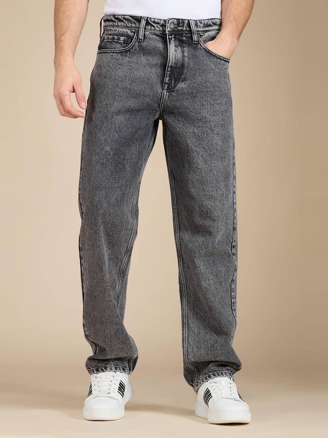 Pepe Jeans Relaxed Fit Black Men Jeans