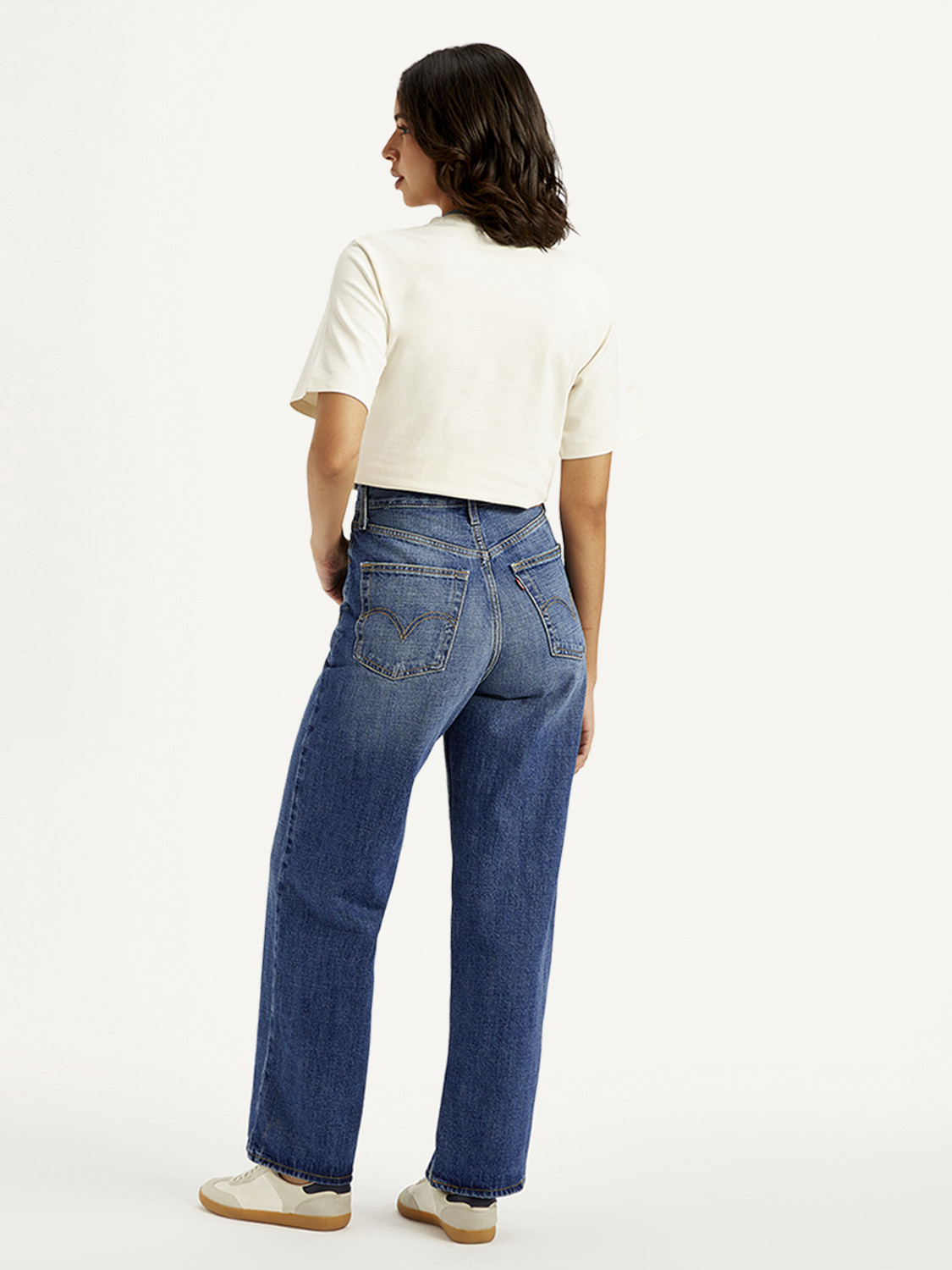 Image of LEVI'S Loose Fit Women Blue Jeans