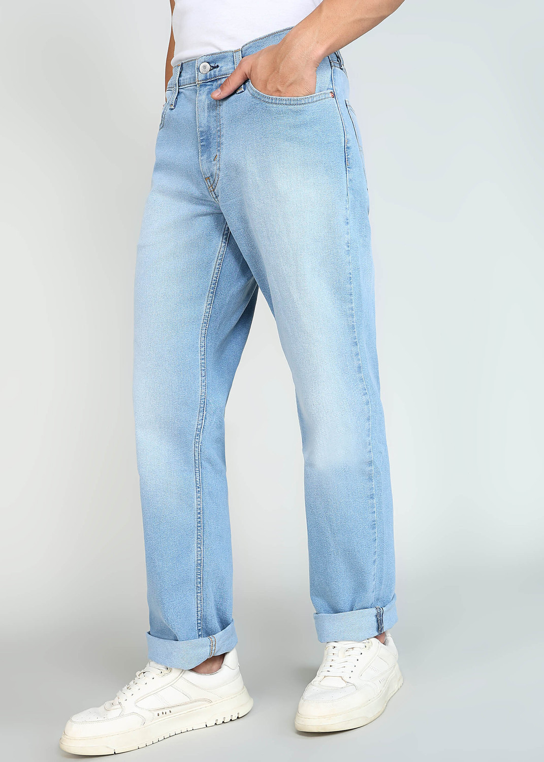 Image of LEVI'S Tapered Fit Men Light Blue Jeans