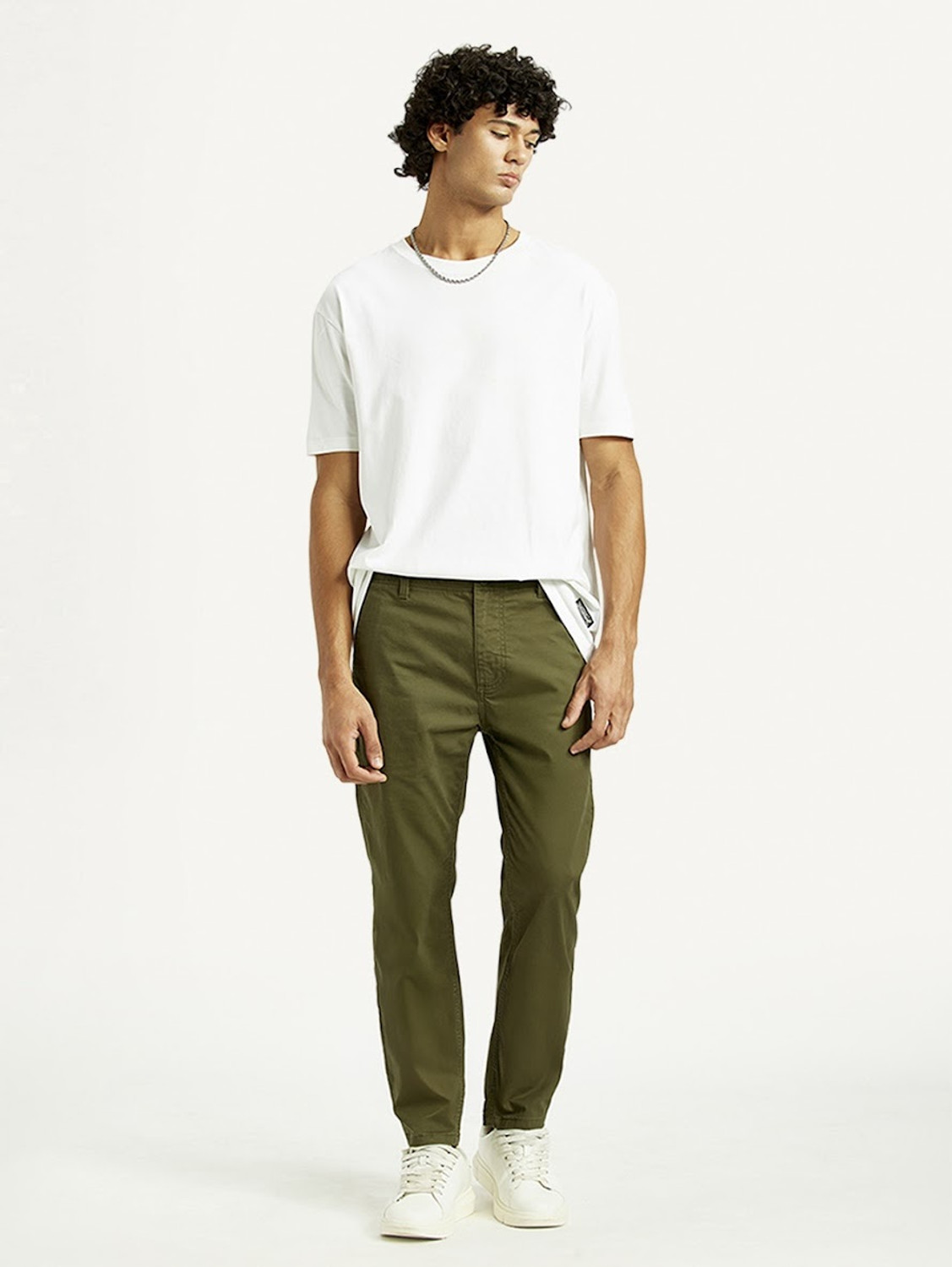 Image of LEVI'S 512 Slim Men Green Jeans