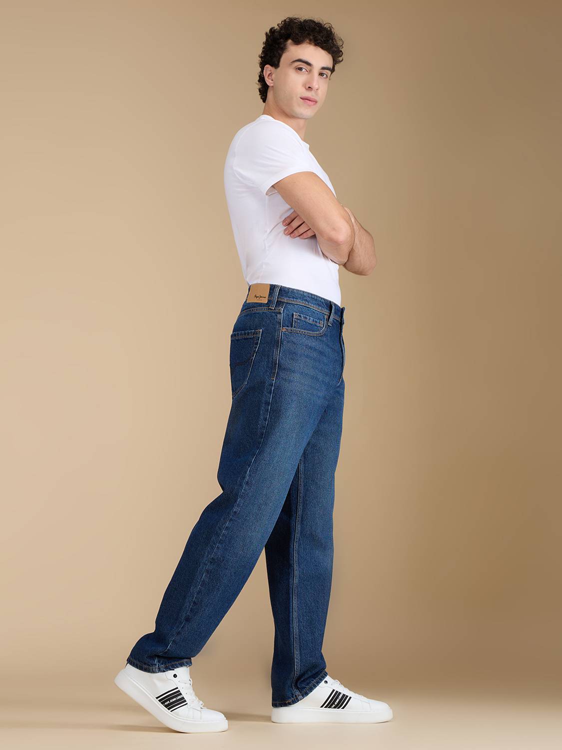 Pepe Jeans Relaxed Fit Blue Jeans - Image 3