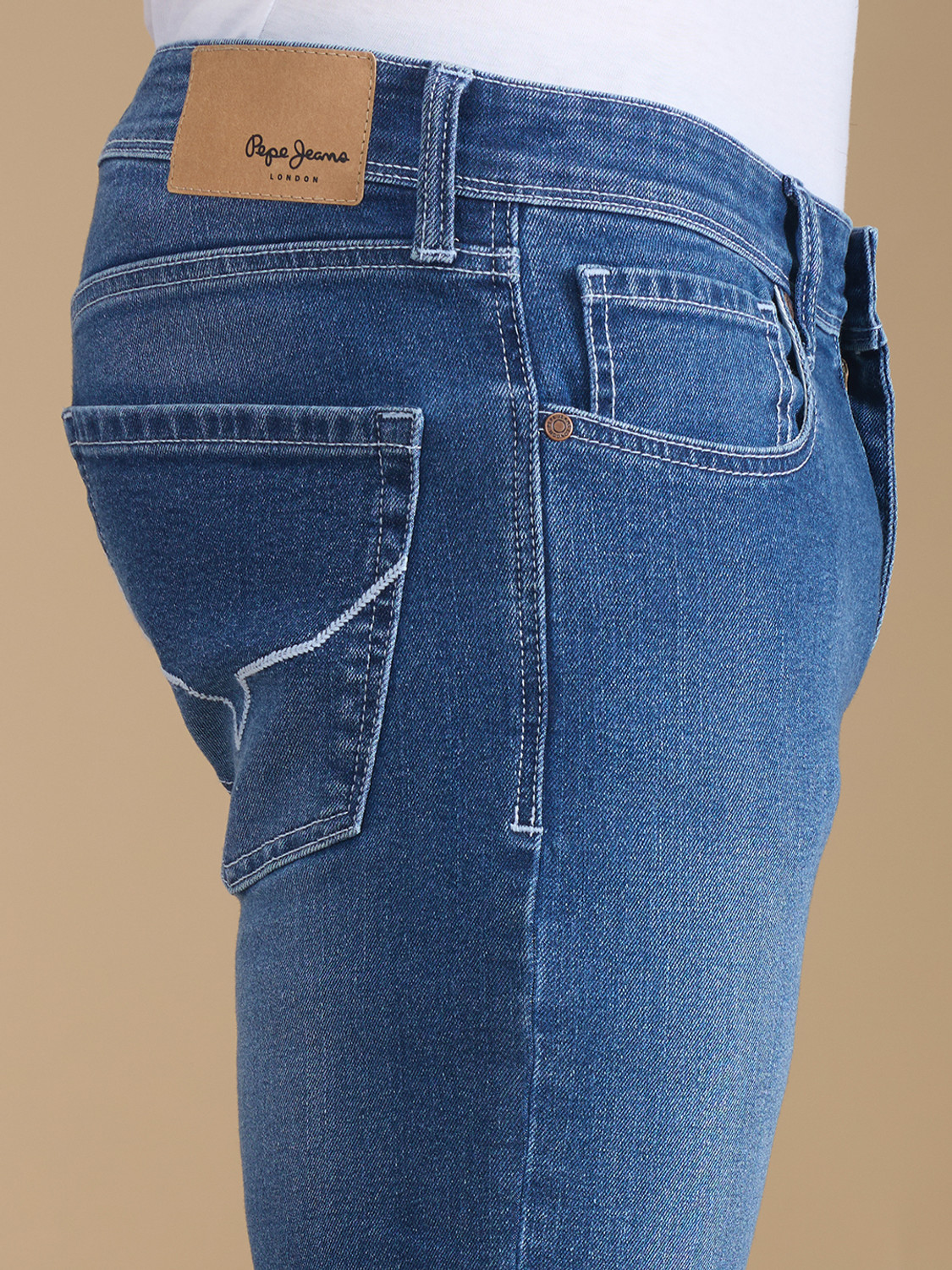Image of Pepe Jeans Slim Men Blue Jeans