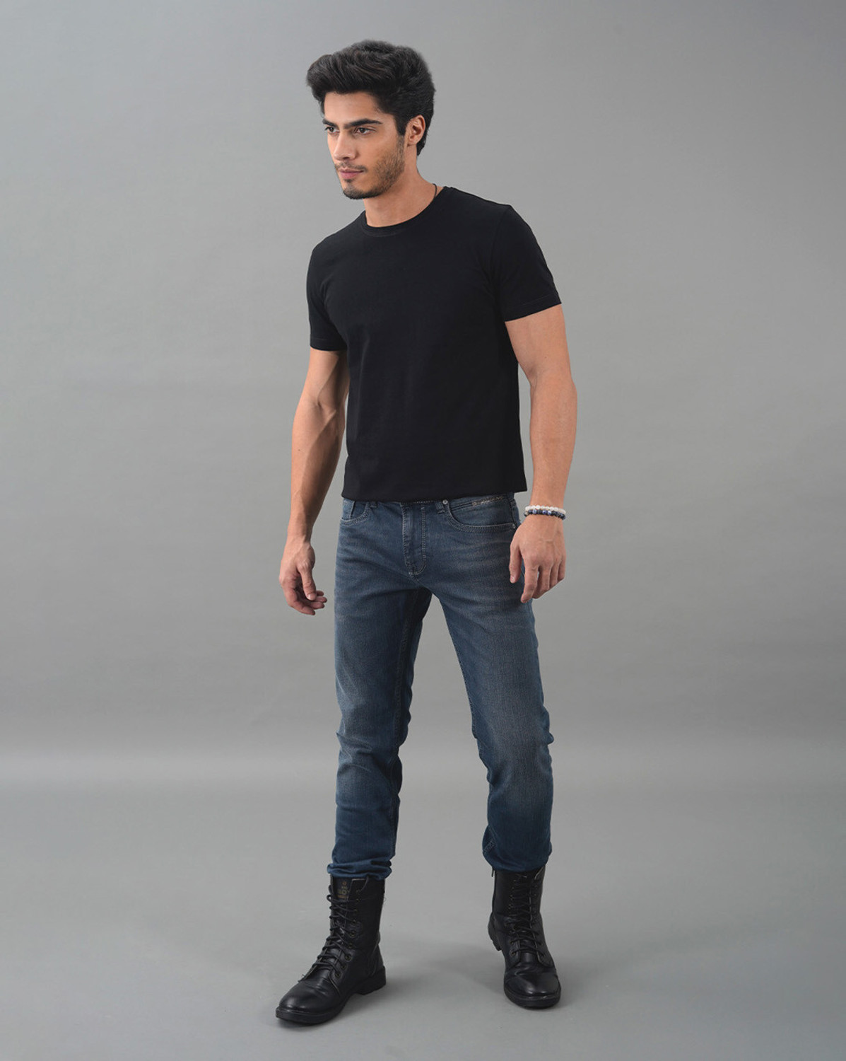 Image of ROOKIES Slim Men Blue Jeans
