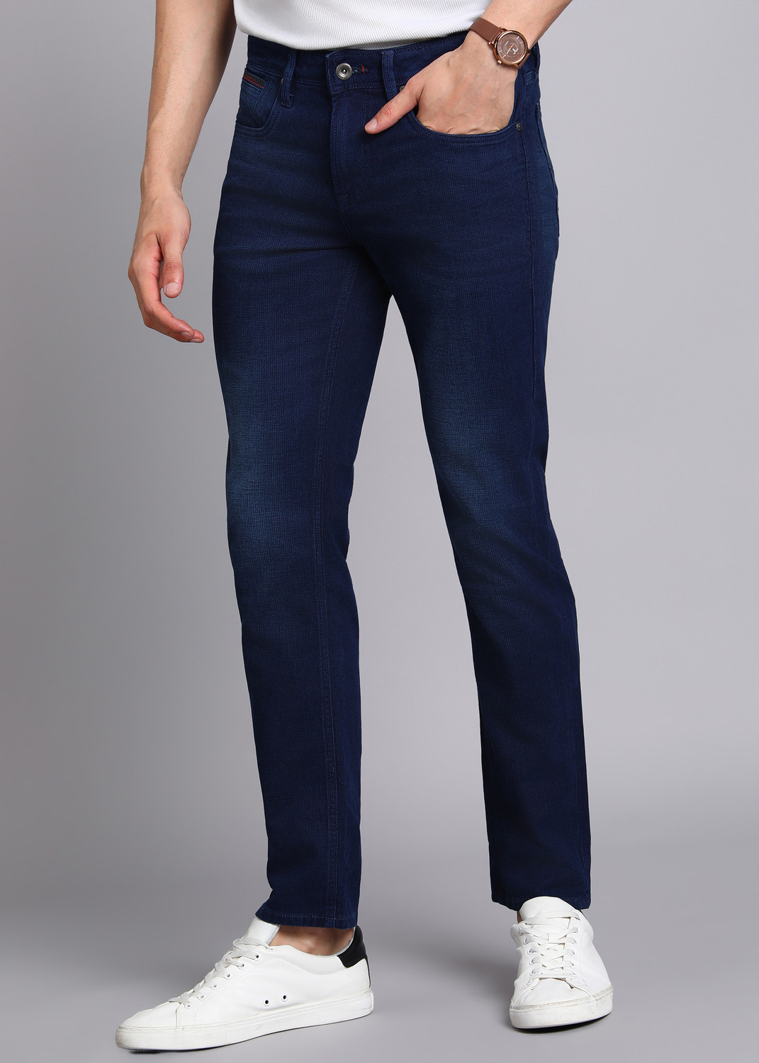 Image of KILLER Slim Men Dark Blue Jeans