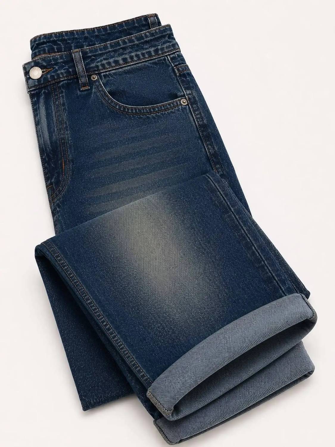 Denimview DV Wide Leg Blue Jeans - Image 5