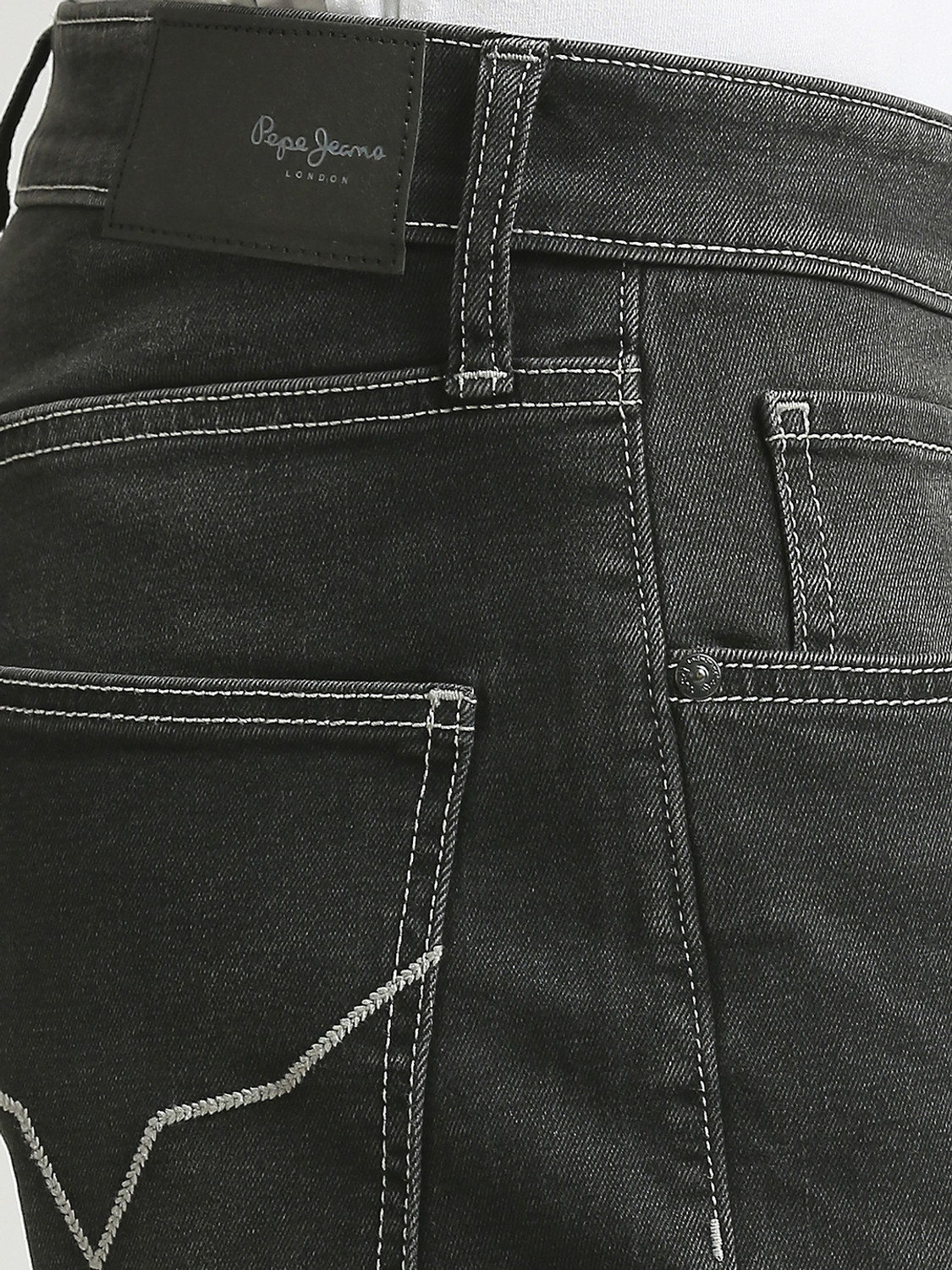 Image of Pepe Jeans Regular Men Black Jeans