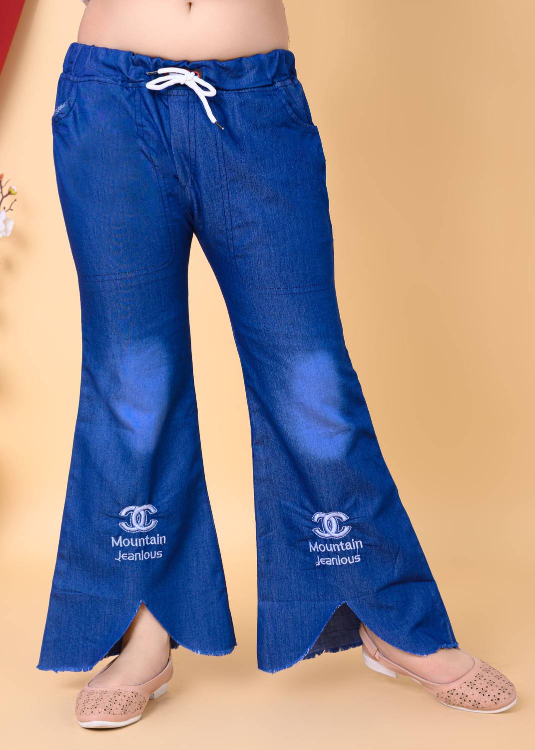 5 Stars Collection Regular Girls Dark Blue Jeans