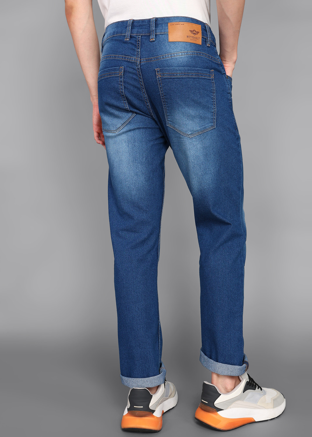 Image of METRONAUT Slim Men Blue Jeans