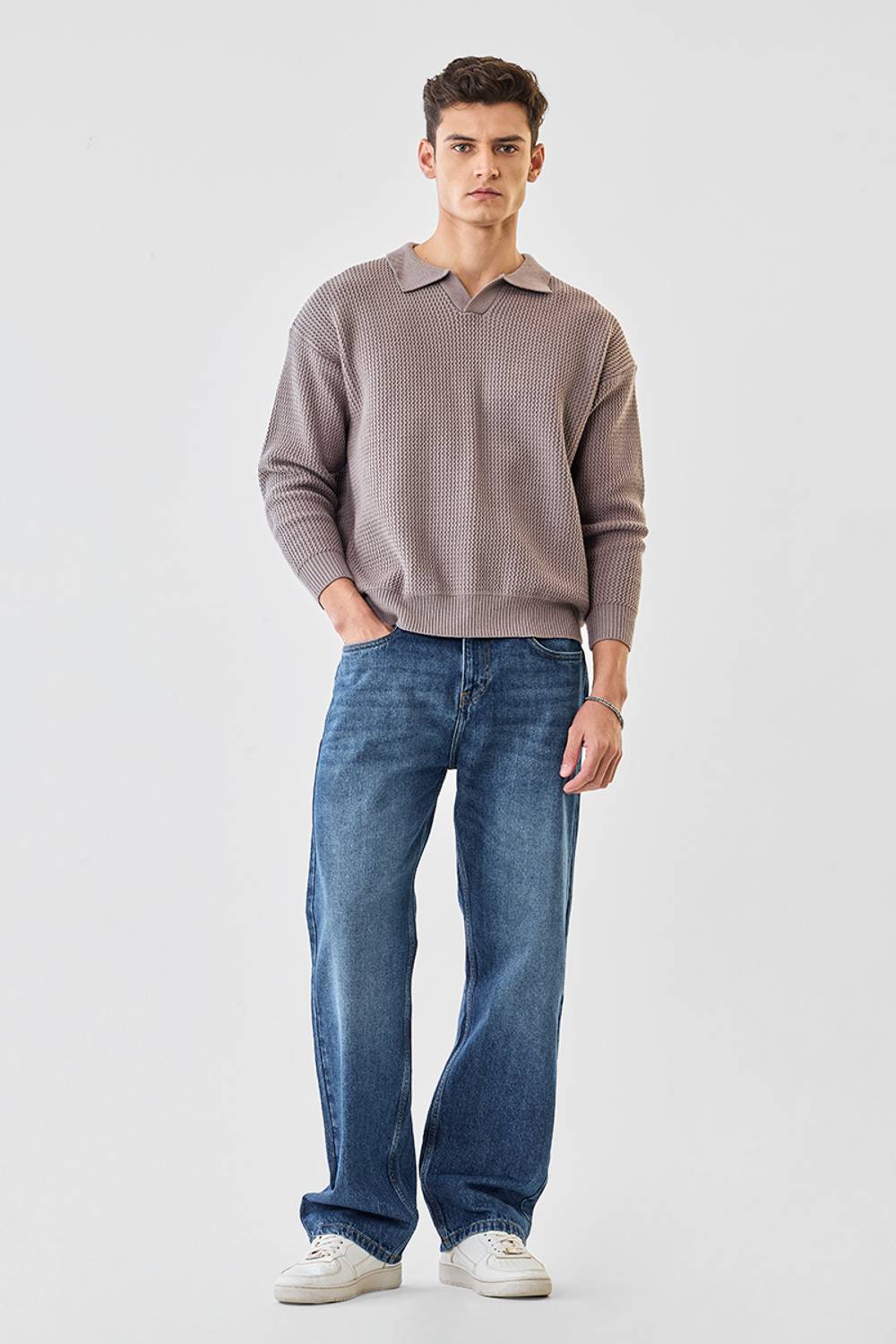 Snitch Straight Fit Men Blue Jeans - Image 4