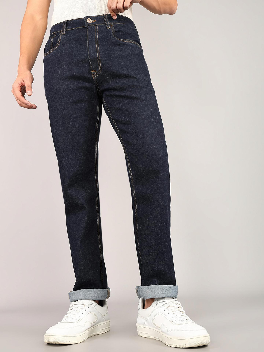 Image of AEROPOSTALE Regular Men Dark Blue Jeans