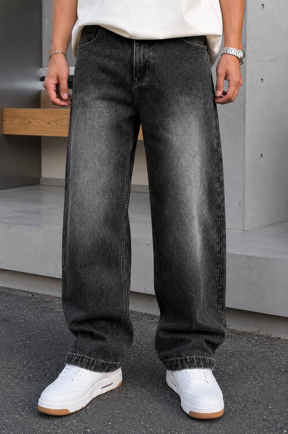 KOTTY Regular Men Grey Jeans - Image 3