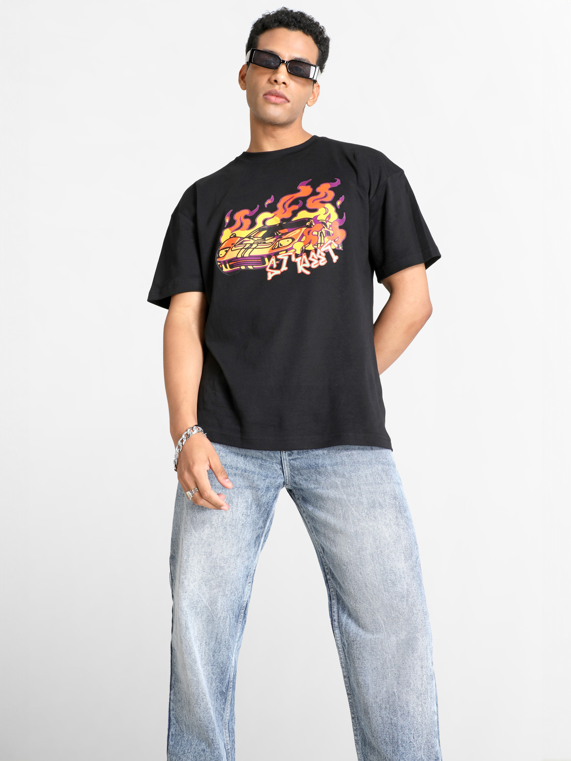 Image of Roadster Relaxed Fit Men Blue Jeans