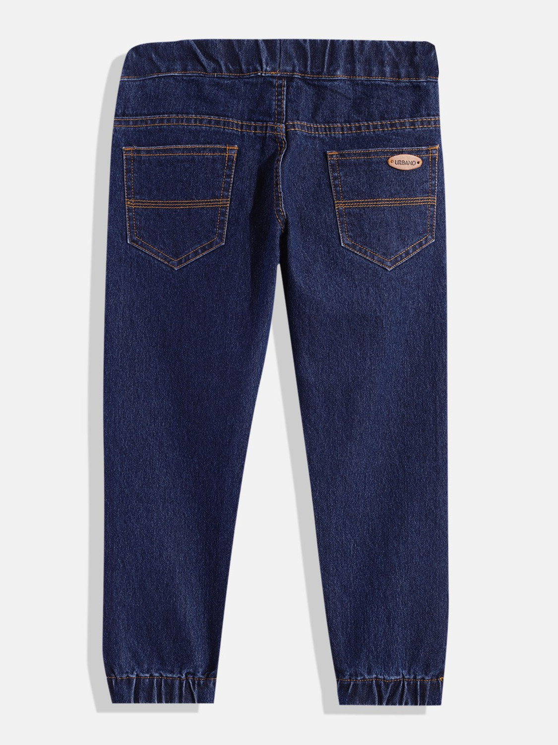 Image of Urbano Juniors Jogger Fit Boys Blue Jeans