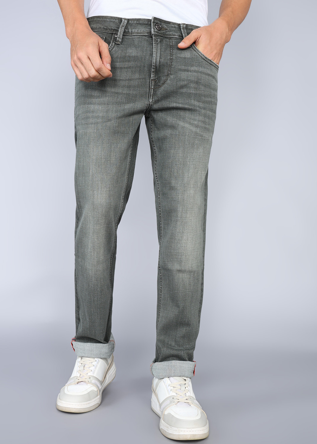 Image of KILLER Slim Men Dark Green Jeans