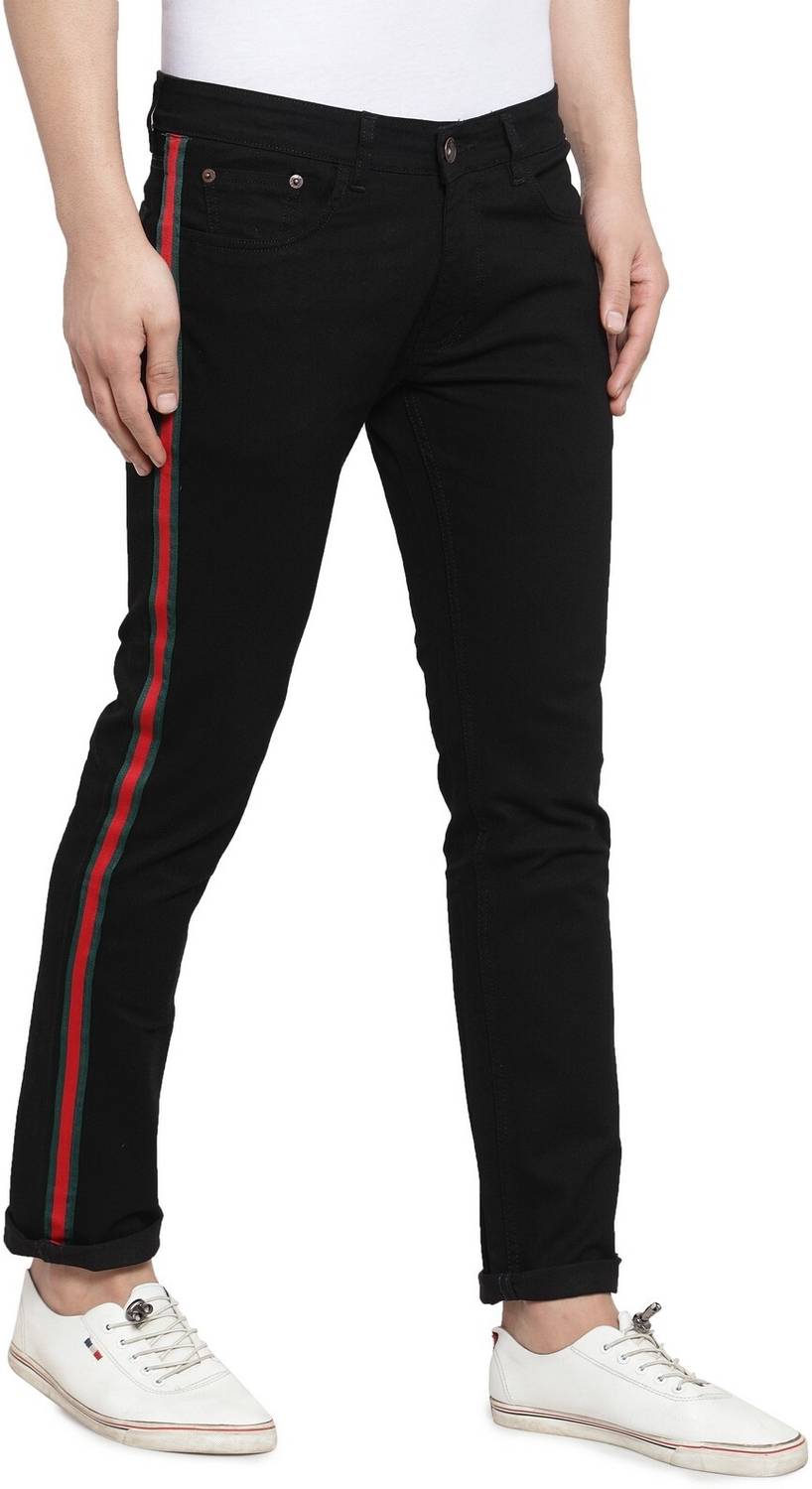 BEN MARTIN Slim Men Black Jeans