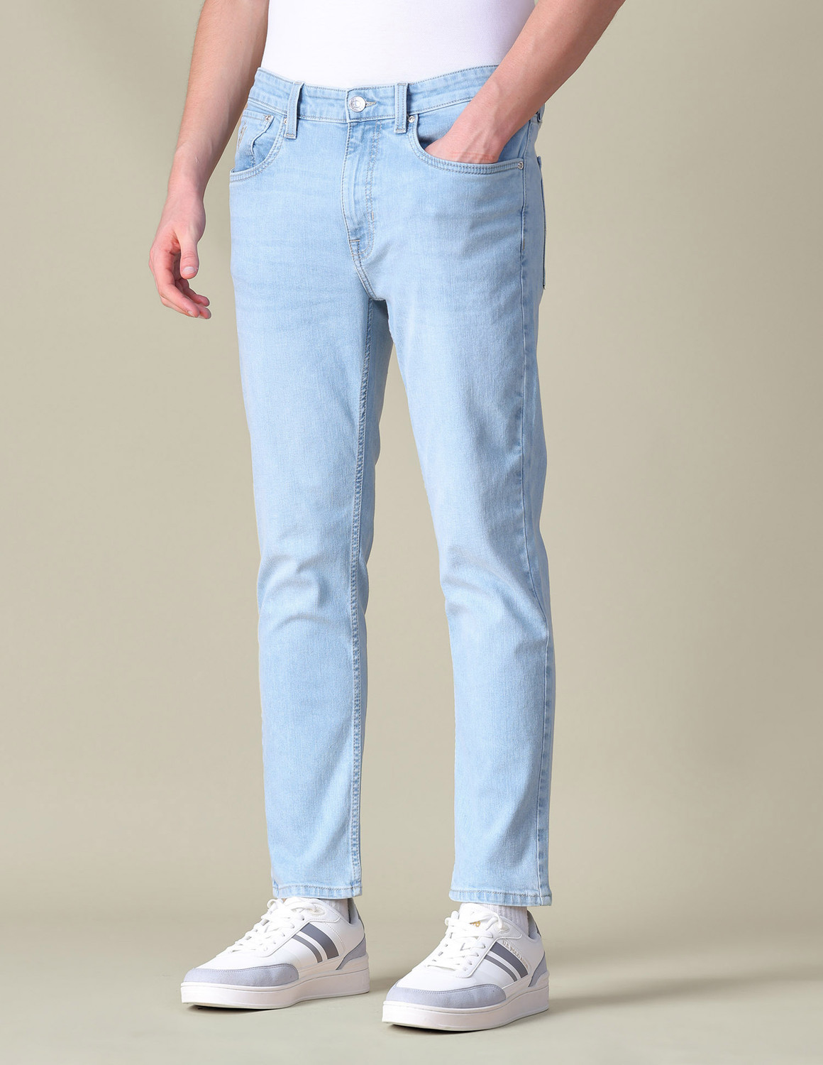 Image of U.S. Polo Assn. Denim Co. Regular Men Blue Jeans