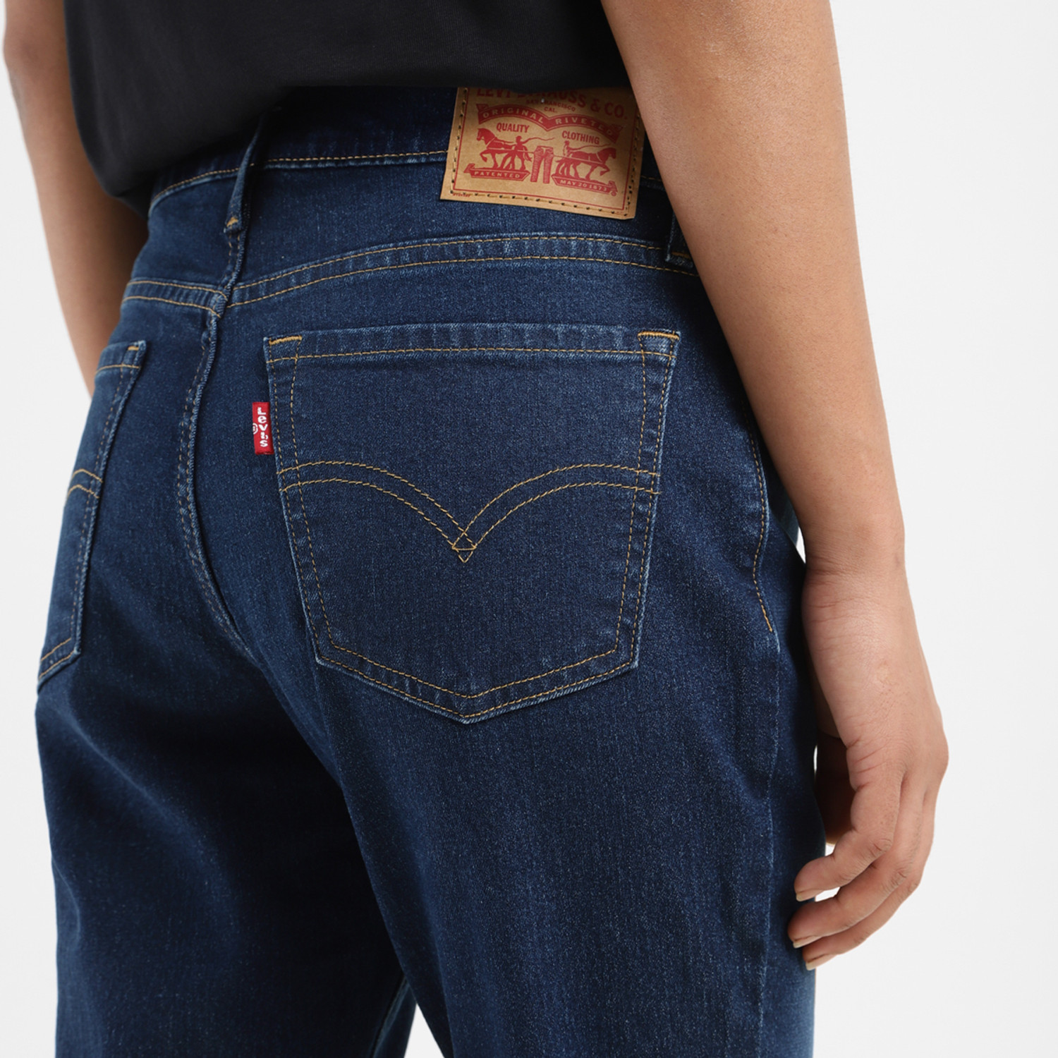 Image of LEVI'S 710 Super Skinny Women Blue Jeans