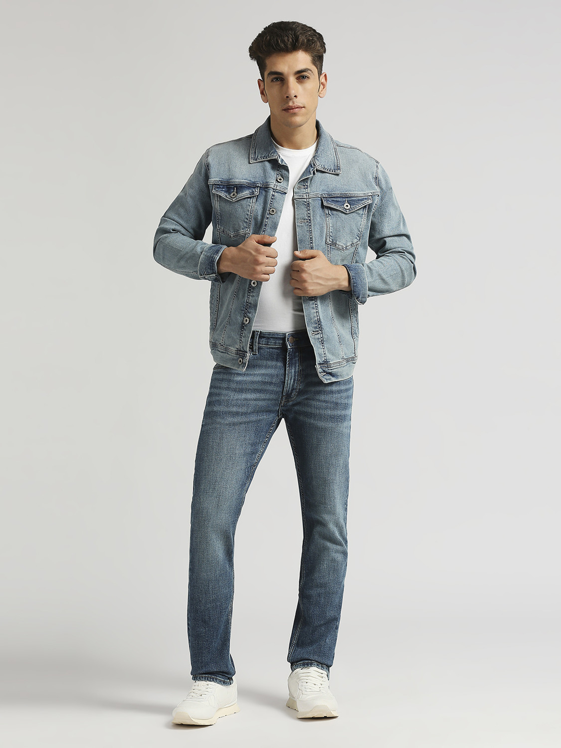 Image of Pepe Jeans Slim Men Dark Blue Jeans