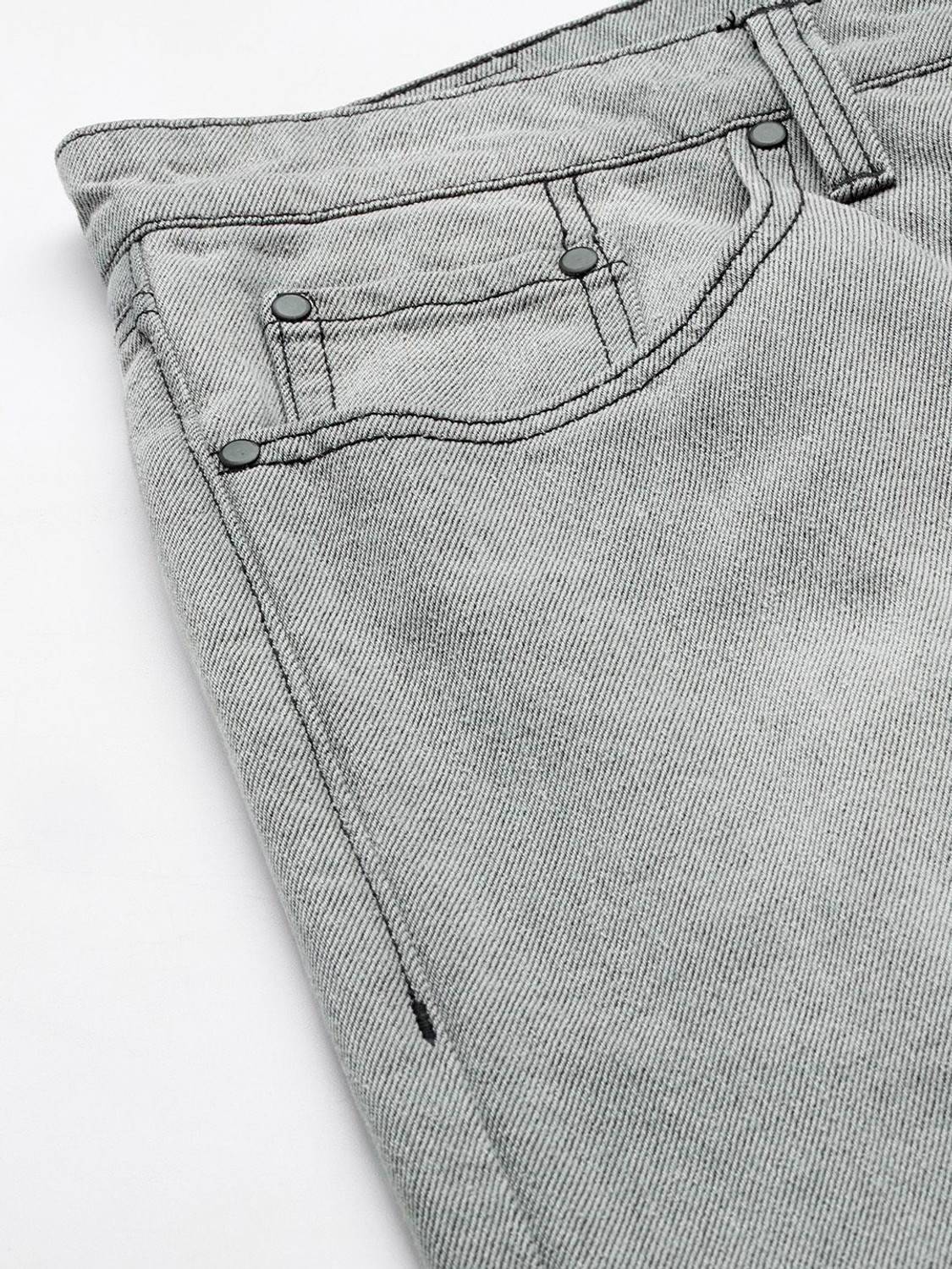 Image of Bene Kleed Relaxed Fit Men White Jeans